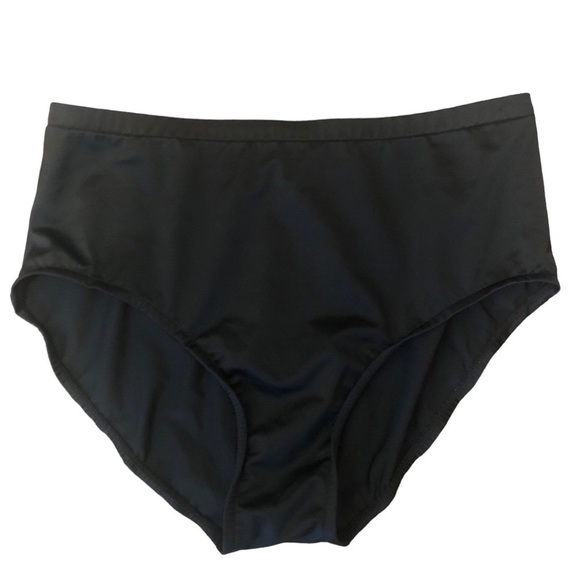 Trimshaper Solid Allover Control Swim Briefs Sz 12 Dk Brown Full Coverage - Picture 4 of 5